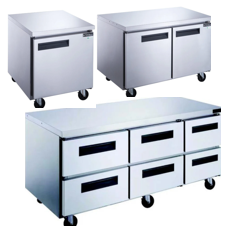Refrigerator Undercounter Reach-Ins